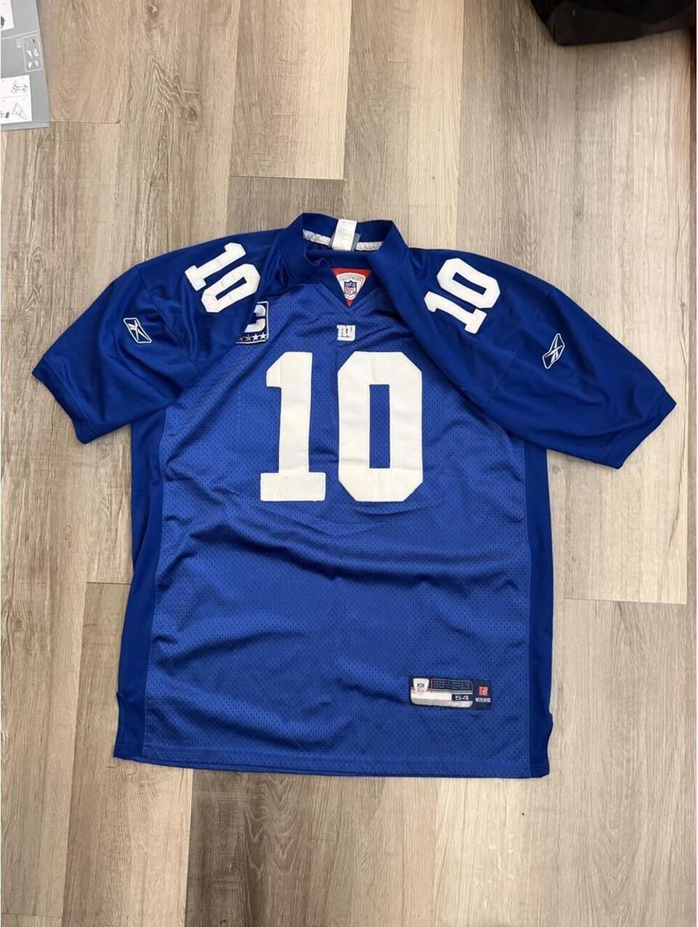 Vintage Reebok football Jersey New York Giants Eli10, size 54 #giants #football